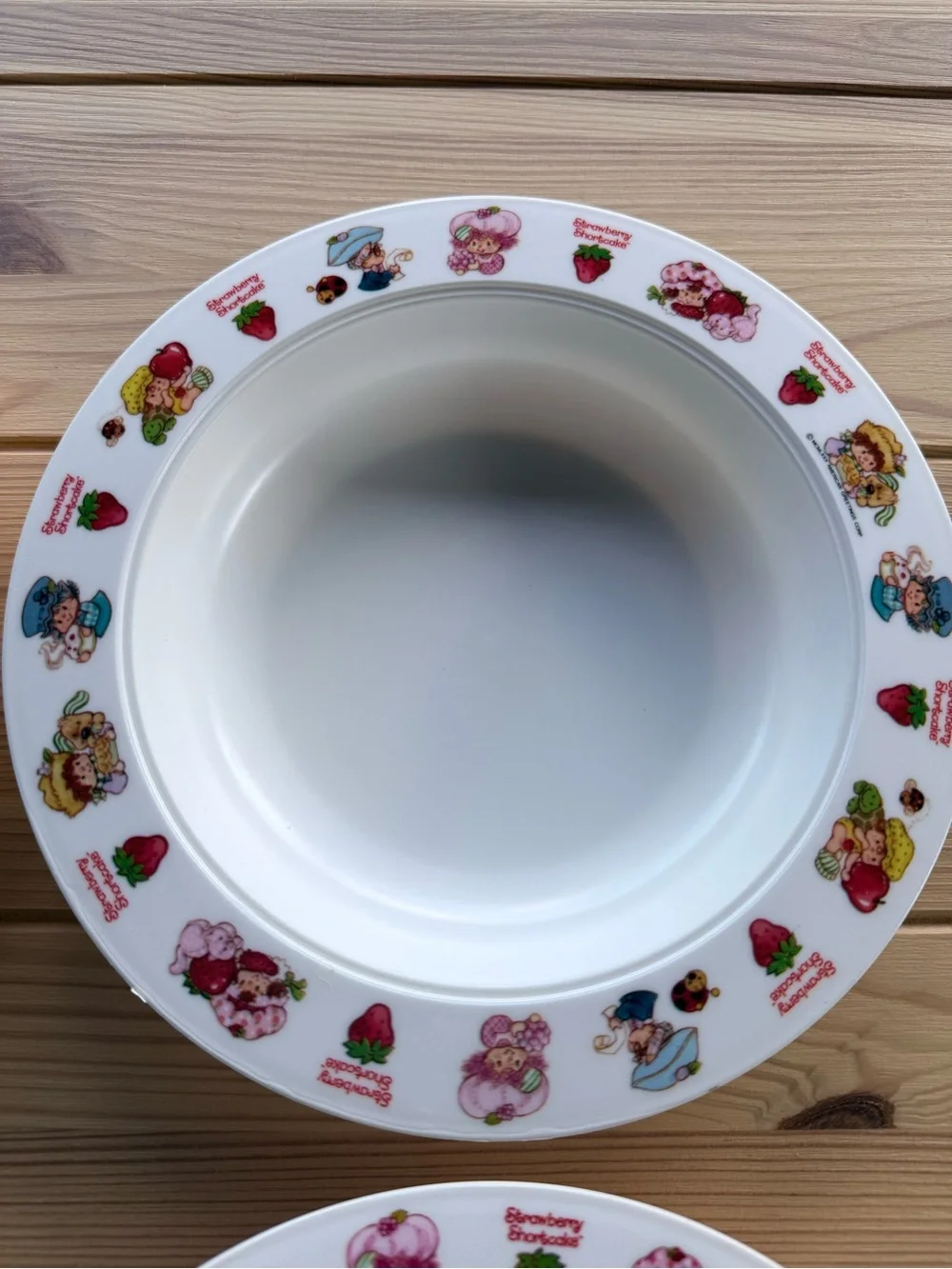 “Vintage 1982 Strawberry Shortcake SiLite Melamine Bowls Set of 4 – Rare Retro